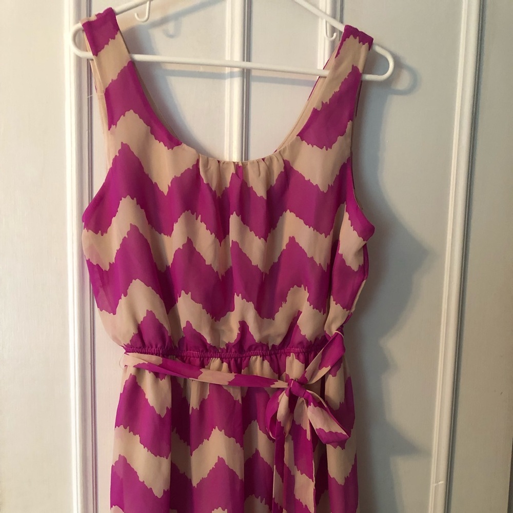 Gently worn tank dress size large